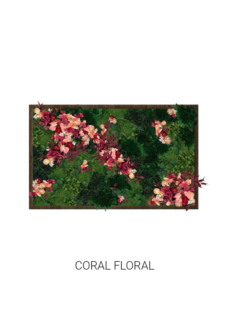 
                  
                    Coral Floral | Landscape Moss Art
                  
                