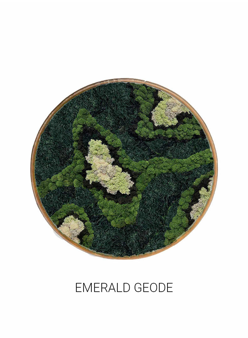 
                  
                    Emerald Geode | Circle Moss Art
                  
                