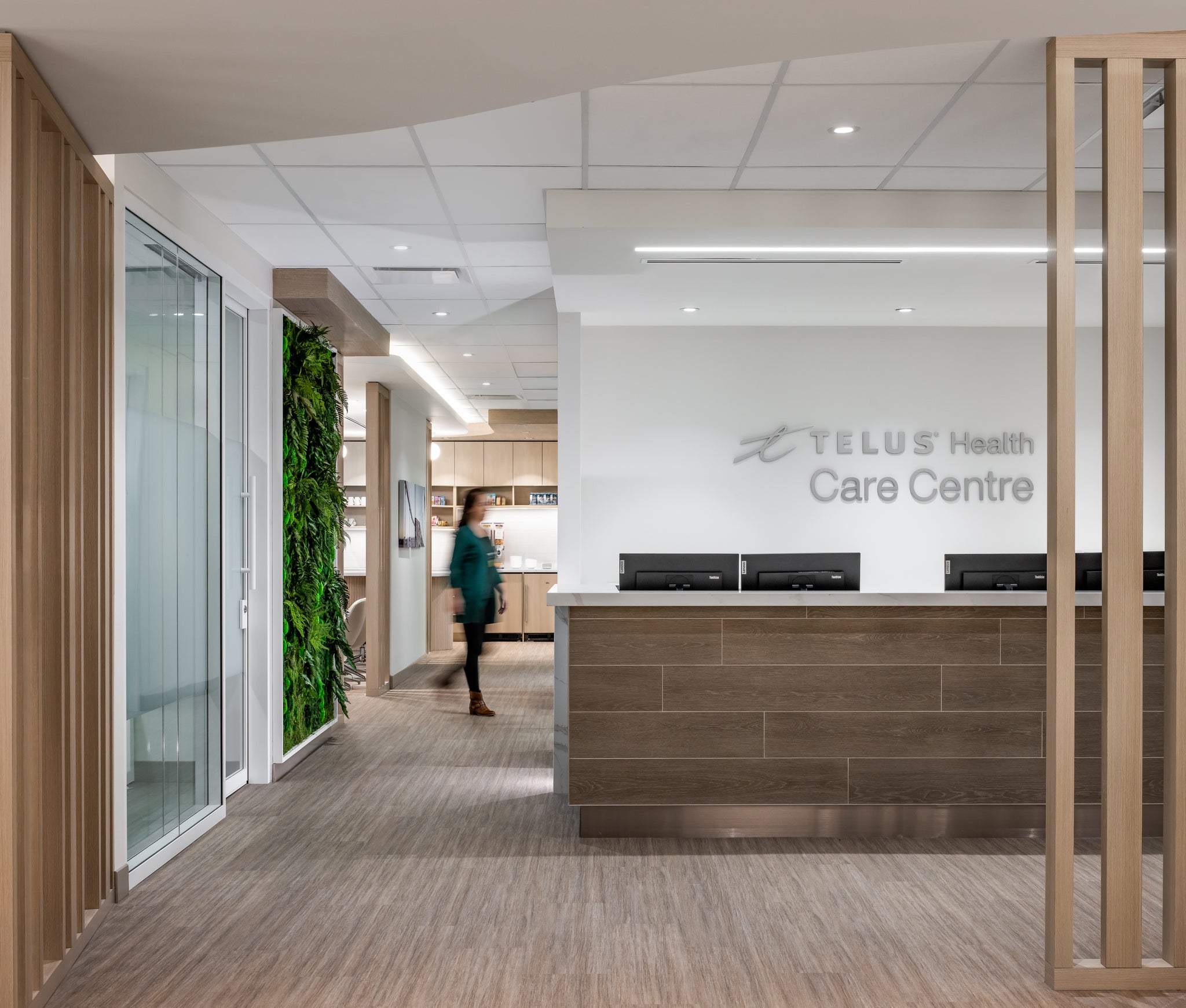 Telus Care Centre loby 