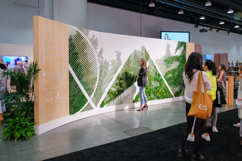Greenstems IDS moss installation 