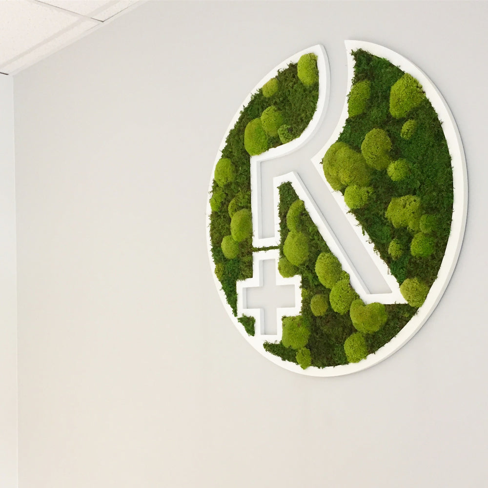 Greenstems Project | Branded moss art