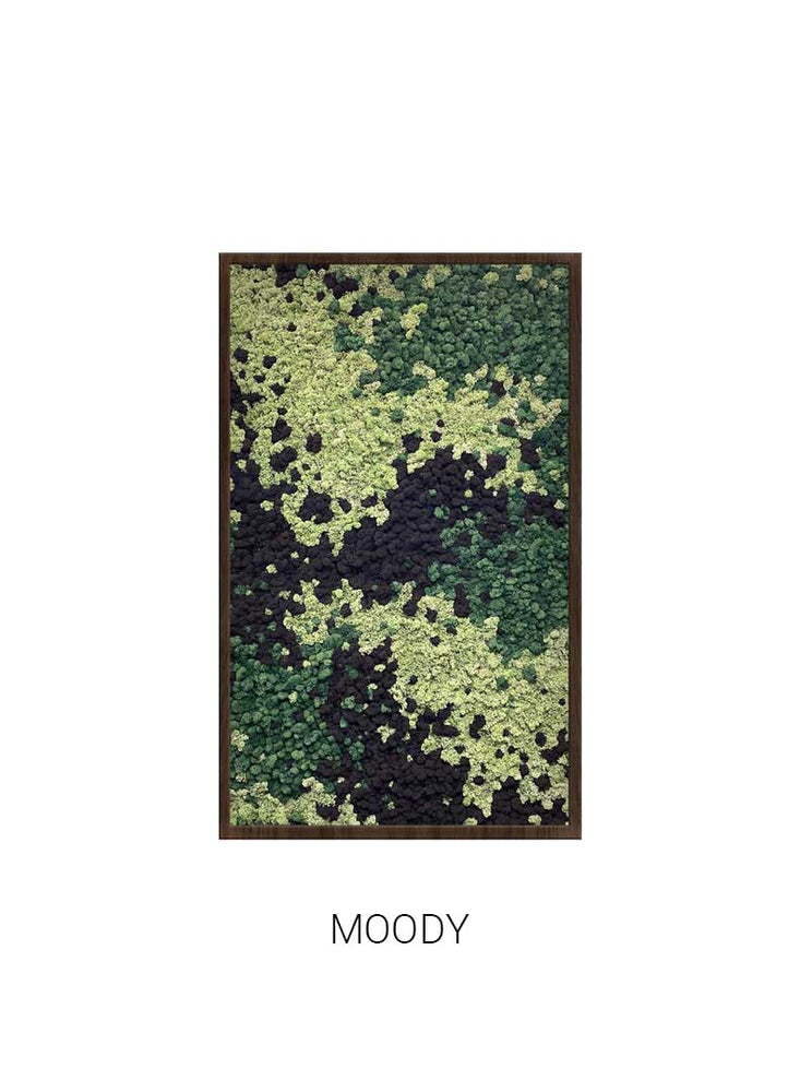 Moody | Portrait Moss Art